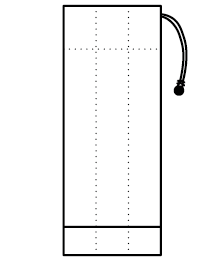 四角箸袋